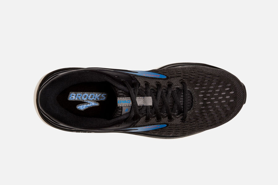 Dyad 11 Road Brooks Running Shoes NZ Mens - Black/Blue - BRZVXG-392